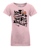Light Pink / YXS / Next Level Apparel N3710 Girl's Princess T-Shirt
