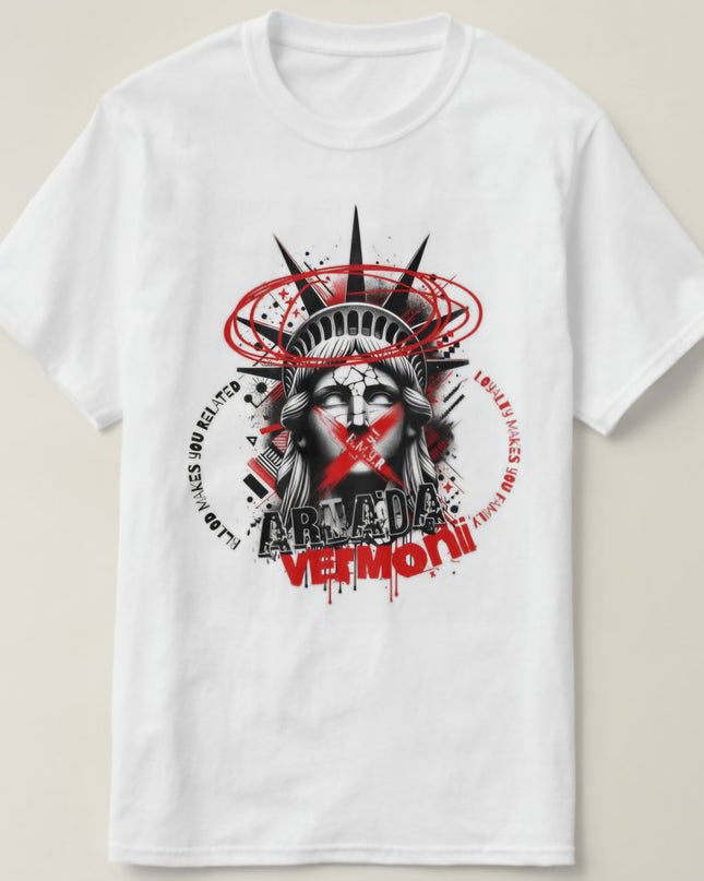 Kids White Liberty Tee